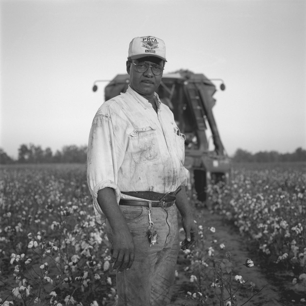 <p><center>Humphreys County, Mississippi:</center></p>
Edmond Clark is a third-generation cotton farmer. Clark's son has decided against taking over the farm, the nephew who currently assists him may eventually assume the responsibility  and keep the land productive. : Images : AMERICAN BLACK FARMERS PROJECT - John Ficara